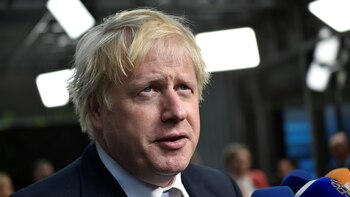 Boris Johnson, ex secretario de