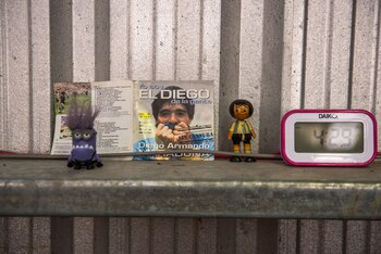 Algunos objetos hallados en la