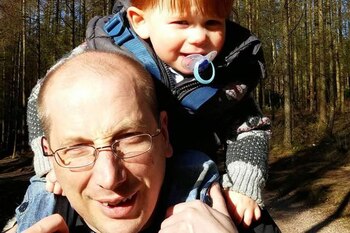 John Clayton y Hugo, en