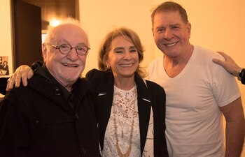 Pepe Soriano, Selva Aleman y Arturo Puig