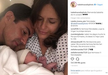 Así la recibieron desde las