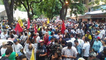 La protesta fue convocada por