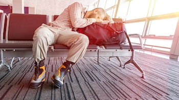 Si la aerolínea se demora