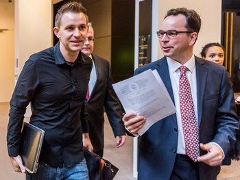 Max Schrems a la salida