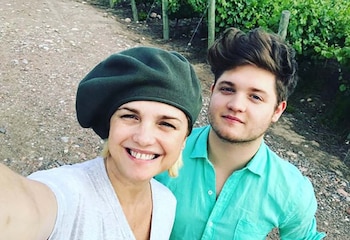 “Toto” junto a Araceli González