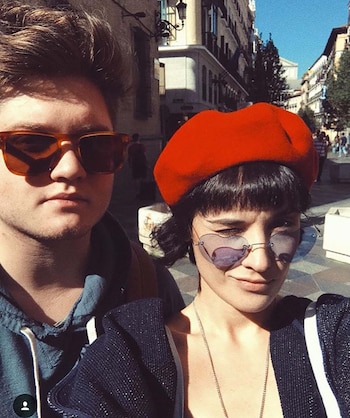 Tomás Kirzner y su hermana