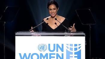 Meghan Markle se convirtió en el embajadora de la ONU en 2005