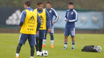 Los sparrings ya participaron de