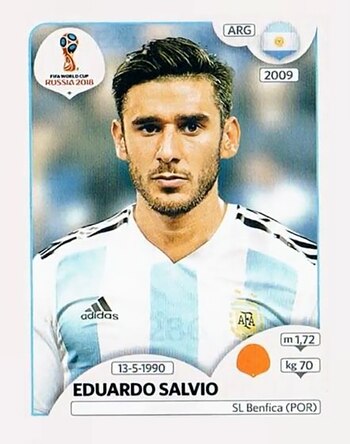 Eduardo Salvio, 27 años