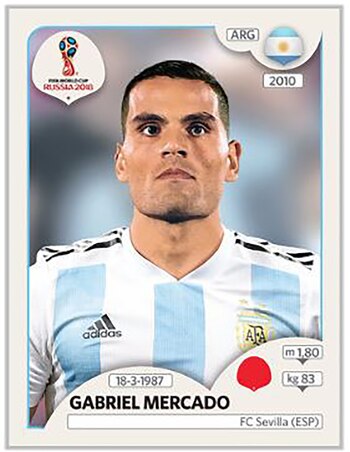 Gabriel Mercado, 31 años