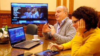 En la plataforma digital se