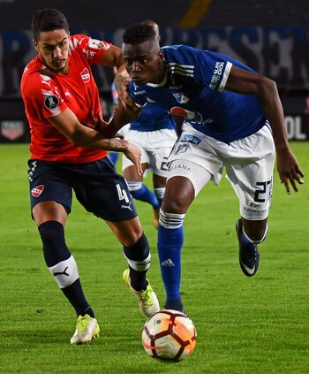 Millonarios e Independiente empataron en Bogotá (Foto: AFP)