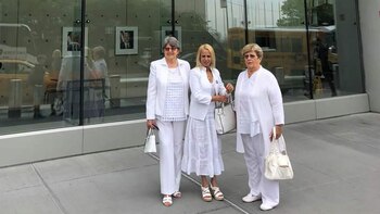 Las Damas de Blanco recibieron