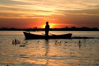 Los imperdibles paisajes del río