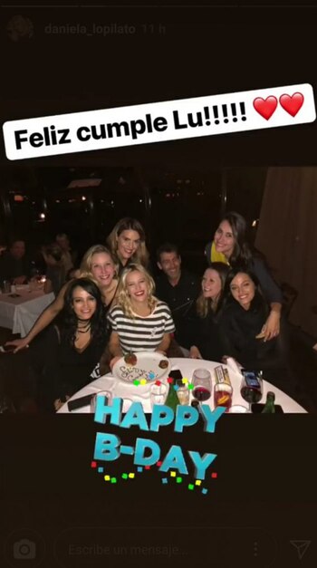 El festejo desde redes (Foto: