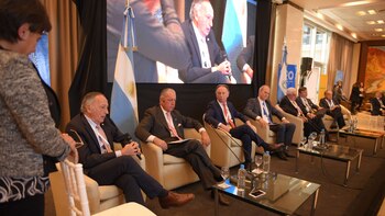 Los empresarios Miguel Acevedo, Daniel