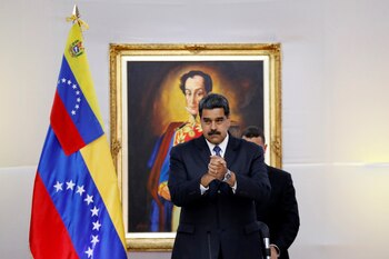El presidente de Venezuela Nicolás