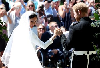 El maquillaje de Meghan lució