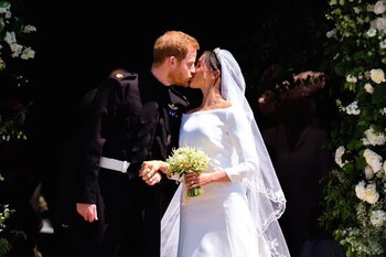 El príncipe Harry y Meghan
