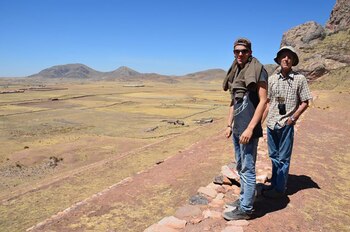 Wilhelm Wabnegg en Pucará, Perú