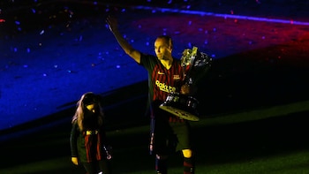 El futbolista quedará en la historia grande del Barcelona