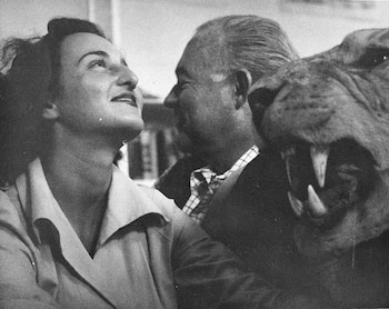 Ernest Hemingway y Adriana Ivancich