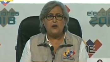 Tibisay Lucena, directora del CNE