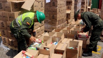 Incautación de 400 toneladas de