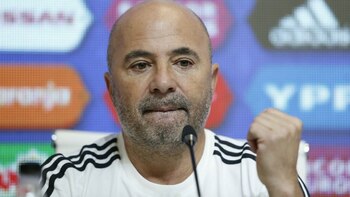 Jorge Sampaoli dio la conferencia