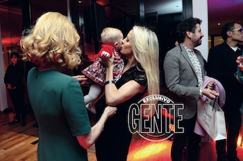 Luciana Salazar y su hija Matilda. (Foto Diego Soldini/GENTE)