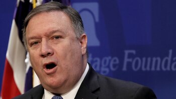 Mike Pompeo, secretario de Estado