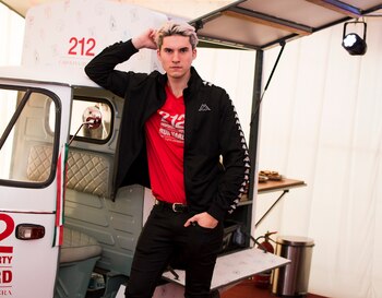 Fran Tinelli posó con su