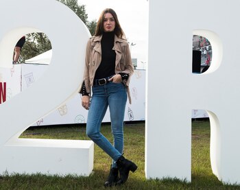 Lucía Celasco muy canchera