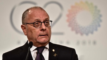 El canciller argentino Jorge Faurie