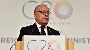 El canciller Jorge Faurie se