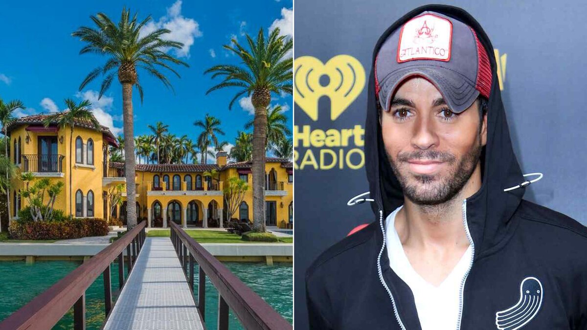 La espectacular mansión de Enrique Iglesias en Miami sale a la venta por millones y deja a todos sin palabras