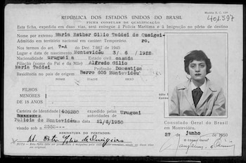 Visa brasilera de la periodista