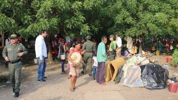 Alrededor de 100 indígenas Yukpas