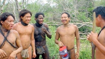 Indígenas ayoreos del grupo Totobiegosode