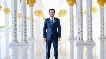 Príncipe Hussein Jordania, se prepara