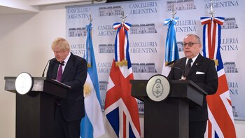 Loa cancilleres durante el encuentro