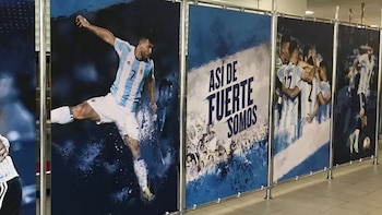 Uno de los pasillos de