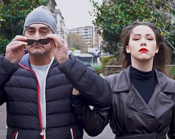 Aurora con Sergio (Foto: Instagram)