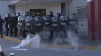 Tras las detenciones hubo incidentes