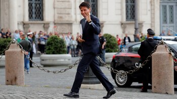 Giuseppe Conte fue nombrado primer