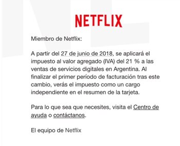 Los usuarios de Netflix comenzaron