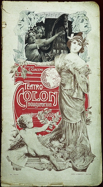 Póster histórico de 1908