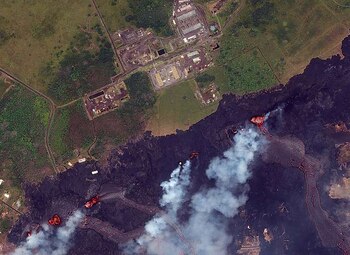 La erupción del volcán Kilauea
