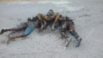 Cuando la policía pudo dispersar