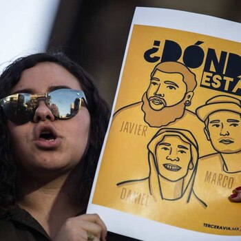 Manifestación en el Ángel de